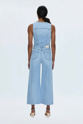 Pistola - Aria Cropped Fitted Vest Jumpsuit