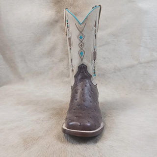 Roper - Ladies Arrow Feather Square Toe Boots