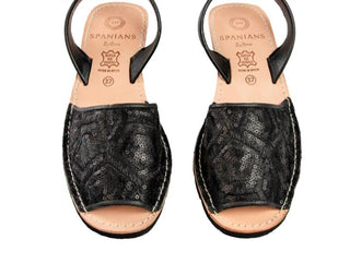 Numa By Spanians - Women's Fabric Wedge Sandals Narrow