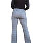 Julia Rose - Felicity Plaid Bootcut Leggings