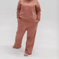 Tea N Rose - Happy Lounge Long Sleeve Top & Wide Leg Set