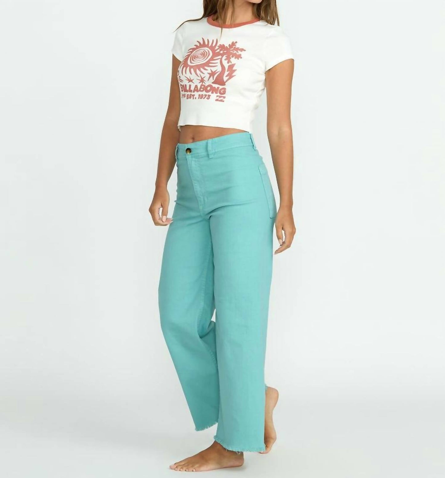 Billabong - Free Fall Twill High-waist Pants