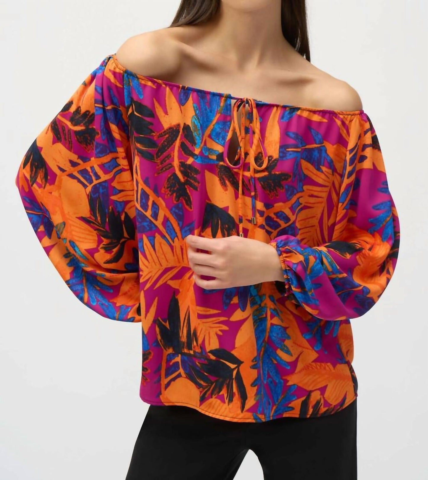 Joseph Ribkoff - Floral Pullover Top