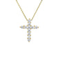 Diana M Jewels - 0.70 Ct Diamond Cross Pendant