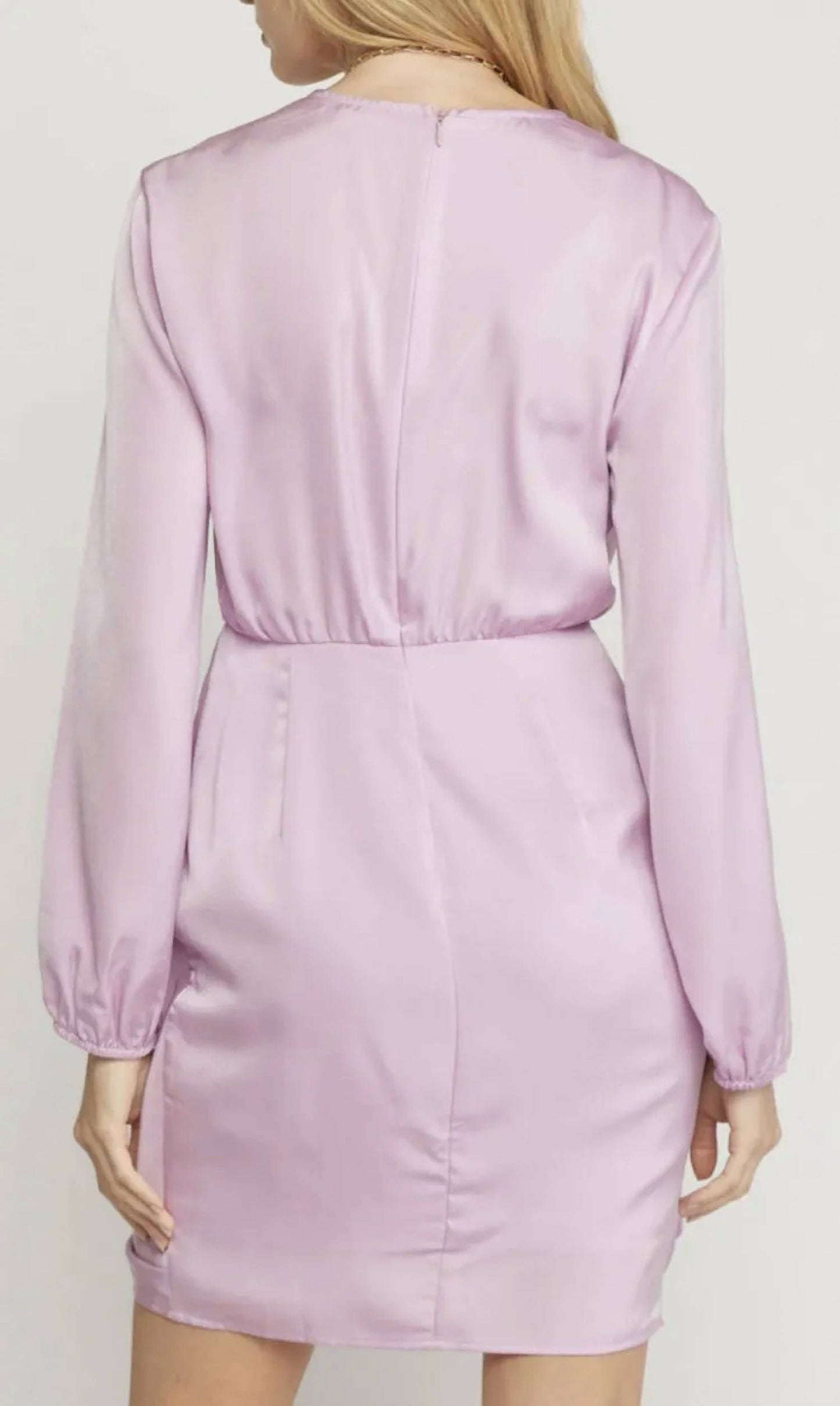 Entro - Satin Tulip Dress