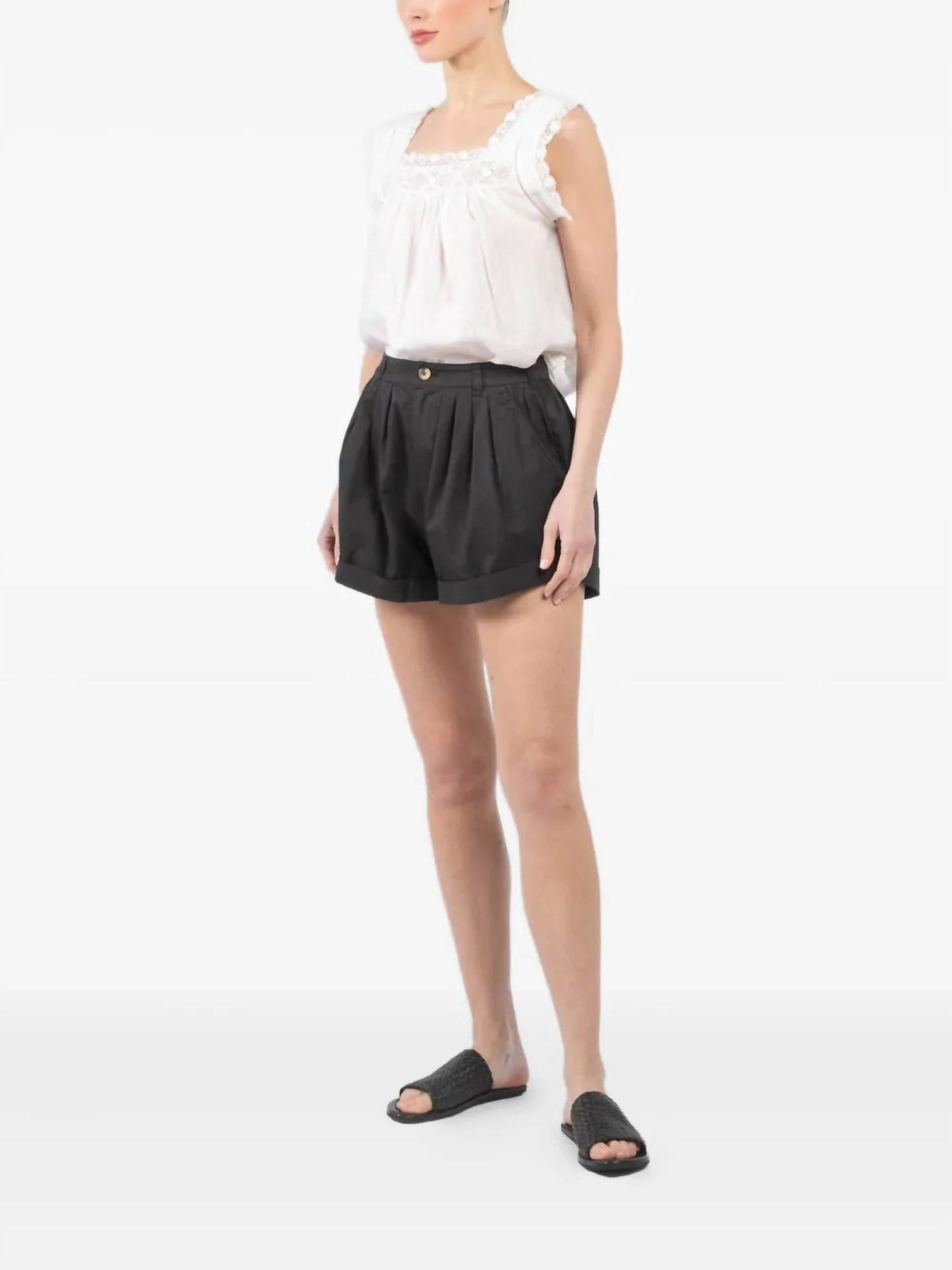 Dôen - Aphra Floral Lace Top