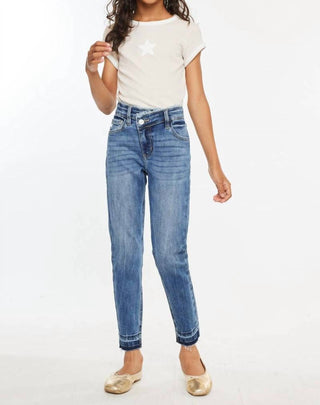 Kancan - High Rise Ankle Skinny Jeans