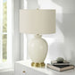 Transitional Lighting, Table Lamp - Cream