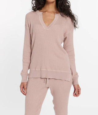 Leimere - Cabo Split Neck Top