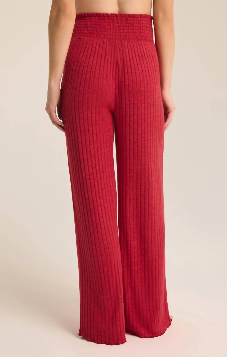 Z Supply - Dawn Smocked Rib Pant