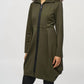 Joseph Ribkoff - Zip Front Cocoon Long Coat