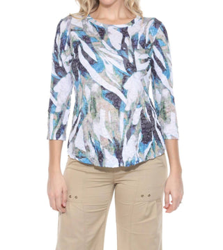 Carine - Round Neck Top