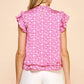 Pinch - Kayce Floral Print Top
