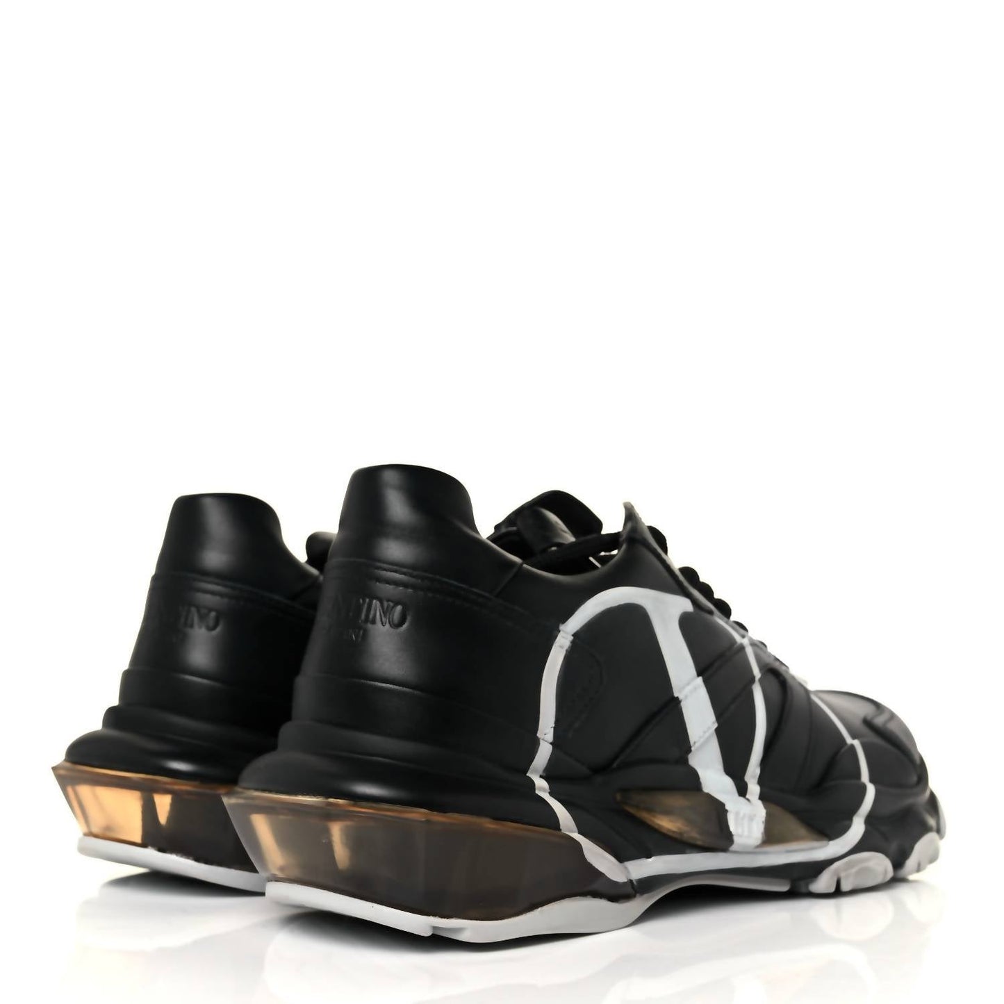 Valentino Garavani - Men's Leather Vlogo Bounce Low Top Sneakers