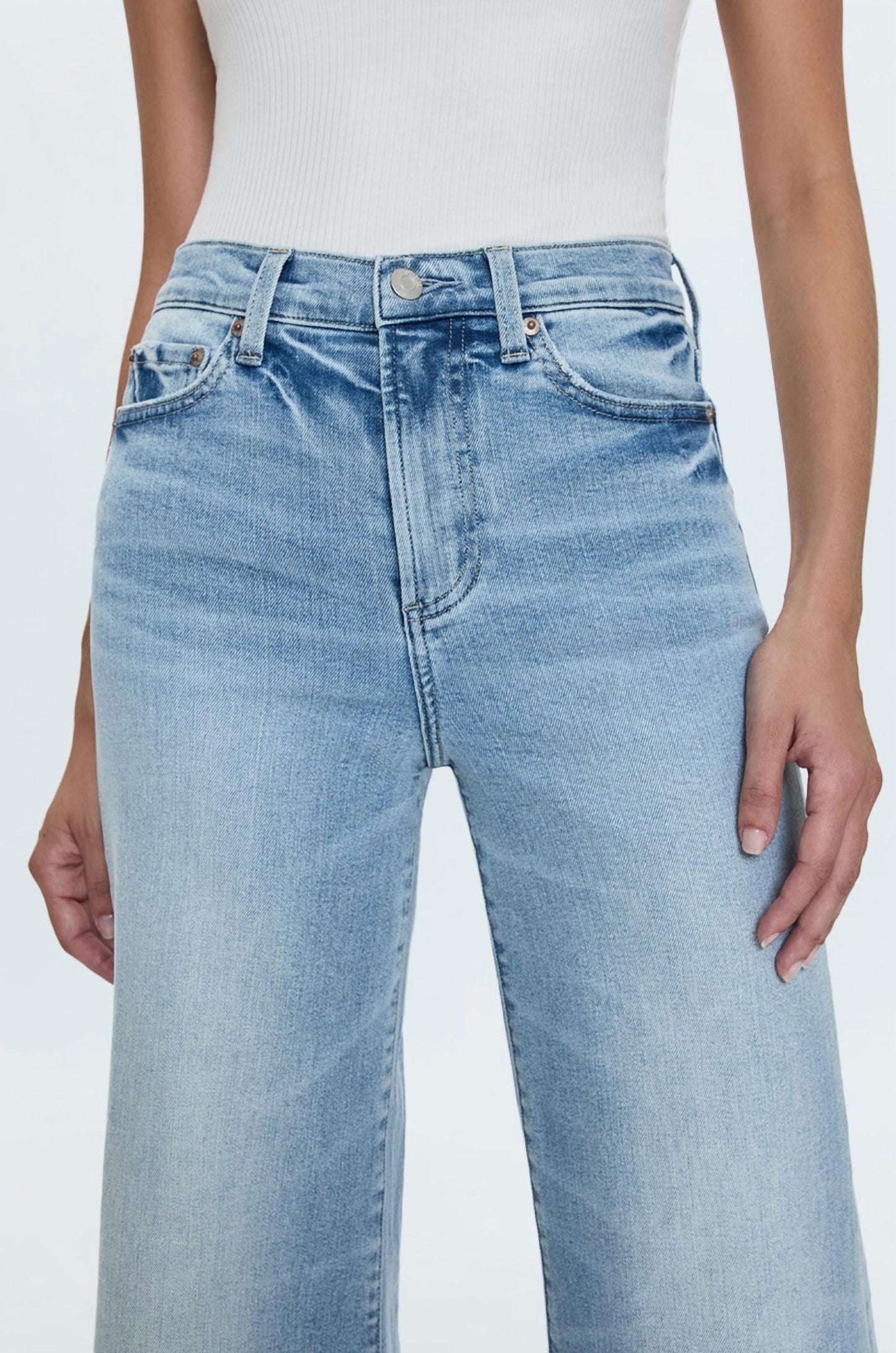 Pistola - Izzy Mid Rise Wide Jean