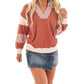 She + Sky - Girl on the Go Colorblock Sweatshirt