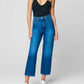 Blanknyc - Blank NYC The Baxter Ribcage Straight Leg Jeans in No Shade Here Medium Wash
