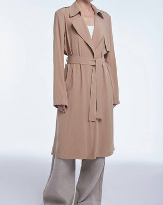 Dāl The Label - Flowy Lapel Trench Coat