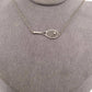 Love Love Tennis - Women's Gold Racket + Diamond Ball Necklace