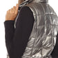 Joseph Ribkoff - Metallic Quilted Puffer Vest