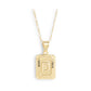Bracha - INITIAL CARD NECKLACE