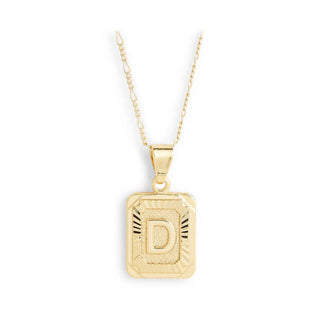 Bracha - INITIAL CARD NECKLACE