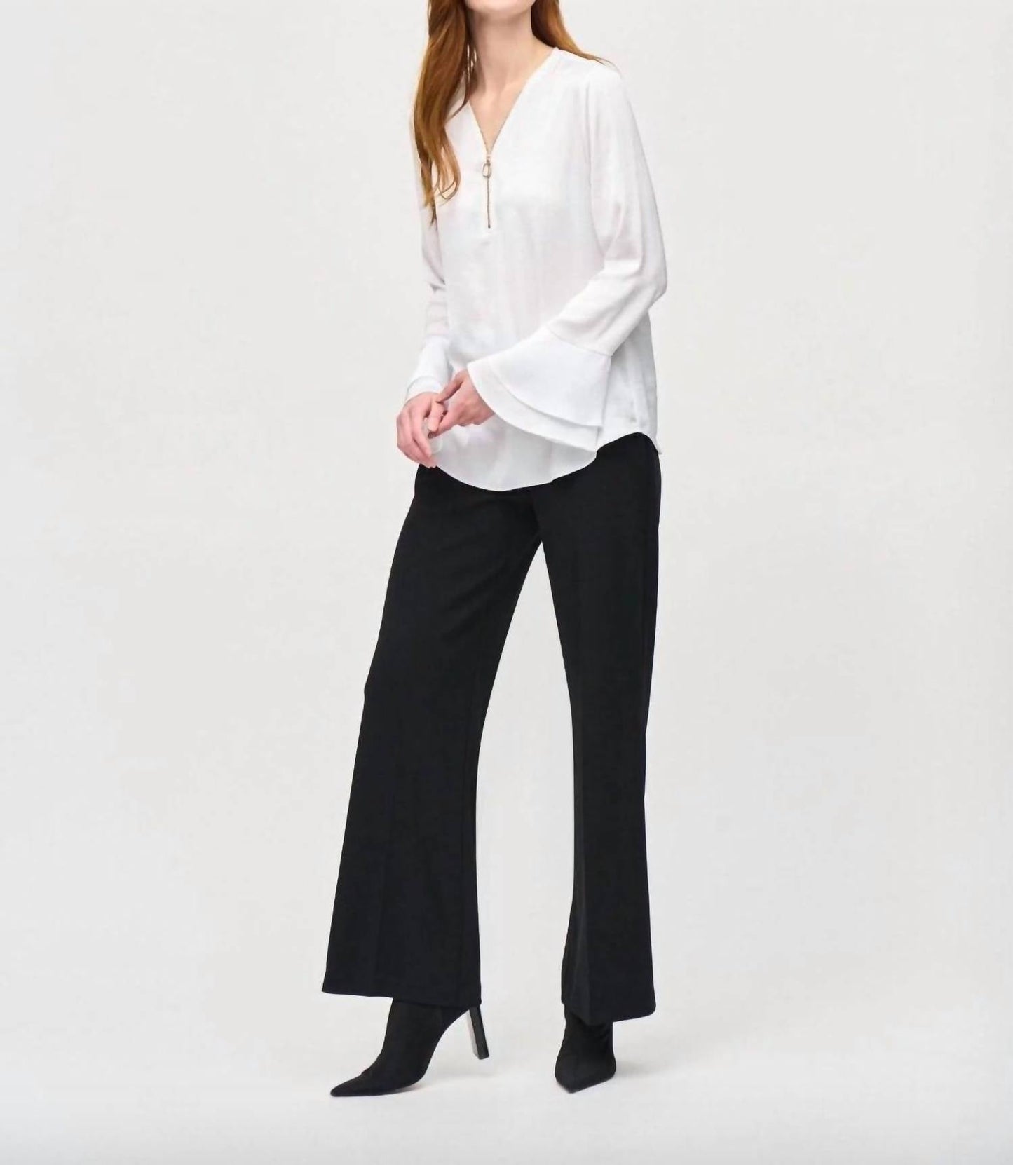 Joseph Ribkoff - Ruffle Sleeve Top