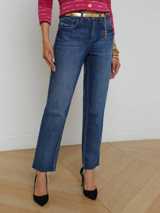 L'Agence - Milana Low Rise Stovepipe Jeans