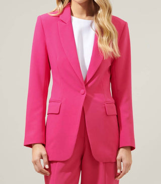 Sugarlips - Chelsea Fitted Notch Lapel Blazer