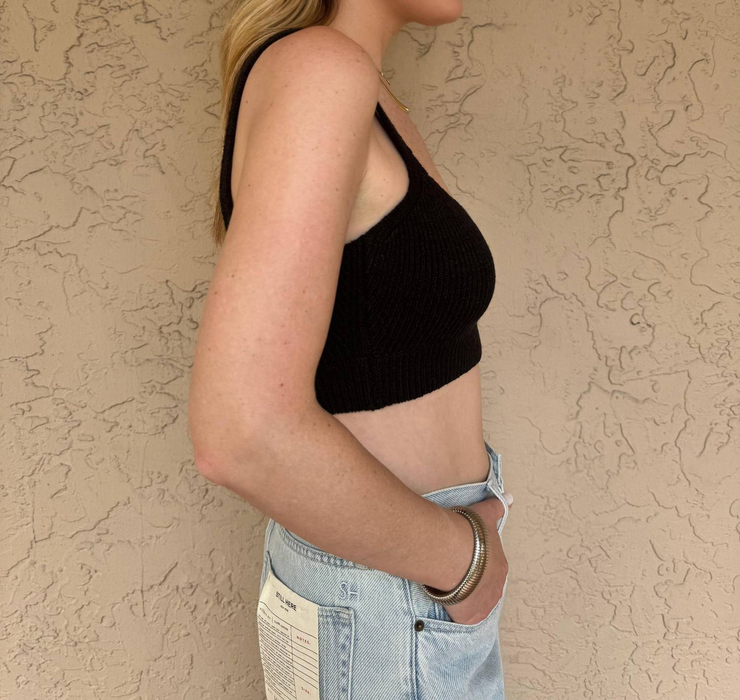 Enza Costa - Linen Knit Bralette
