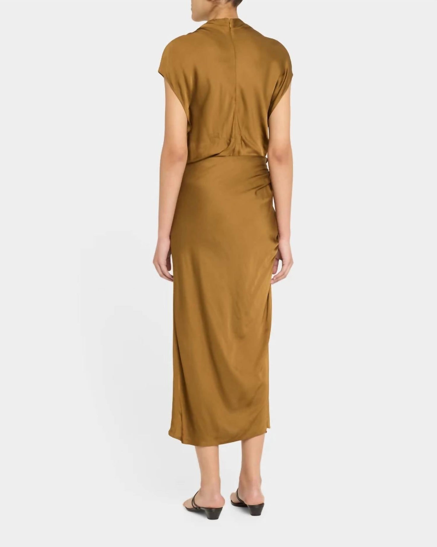 A.L.C. - Alma Satin Midi Dress