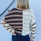 Promesa - Raise The Bar Striped Rib Knit Sweater