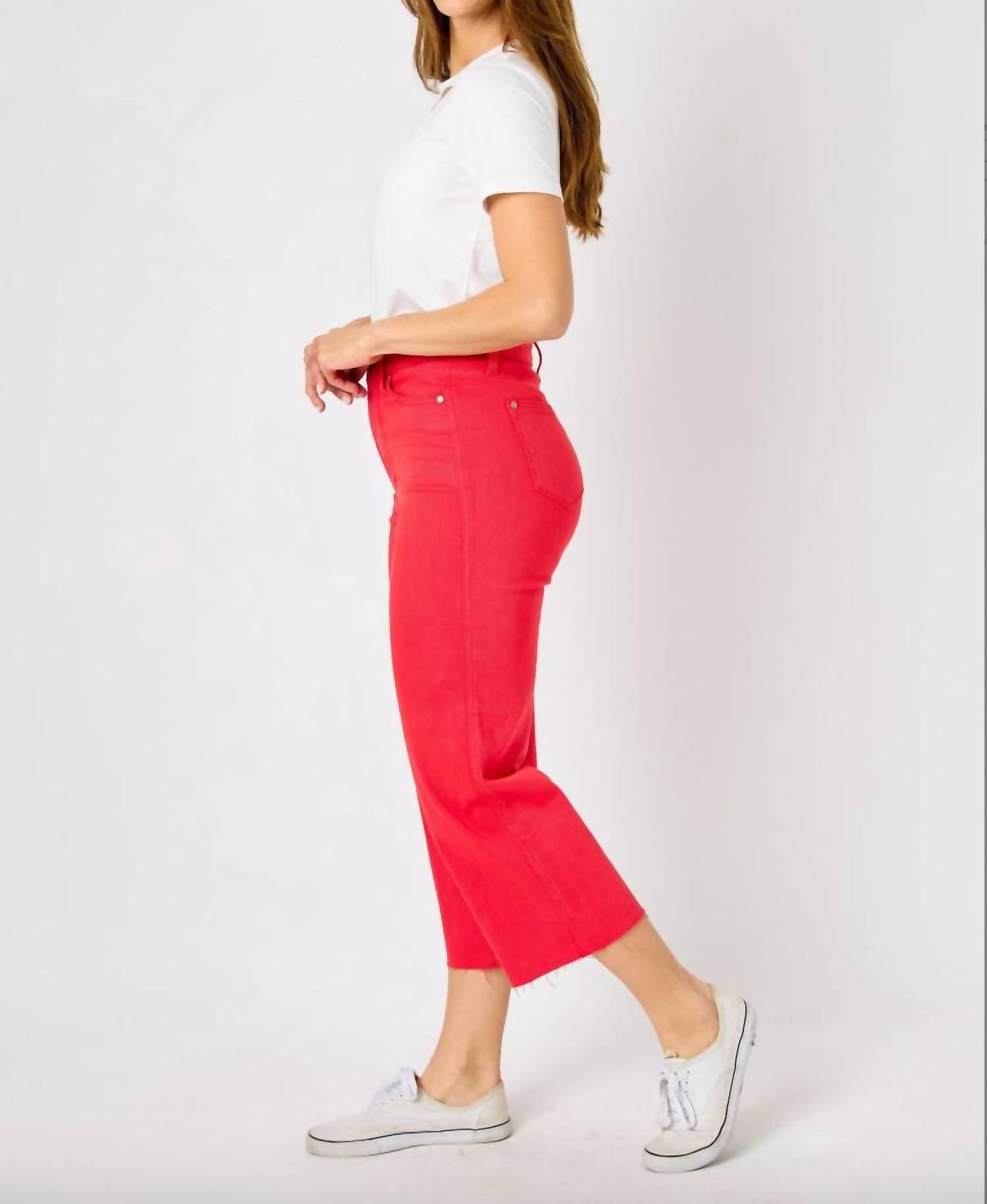 Judy Blue - Tummy Control Crop Jeans