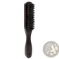 Beard Brush Stiff Pig Bristle with Wooden Handle