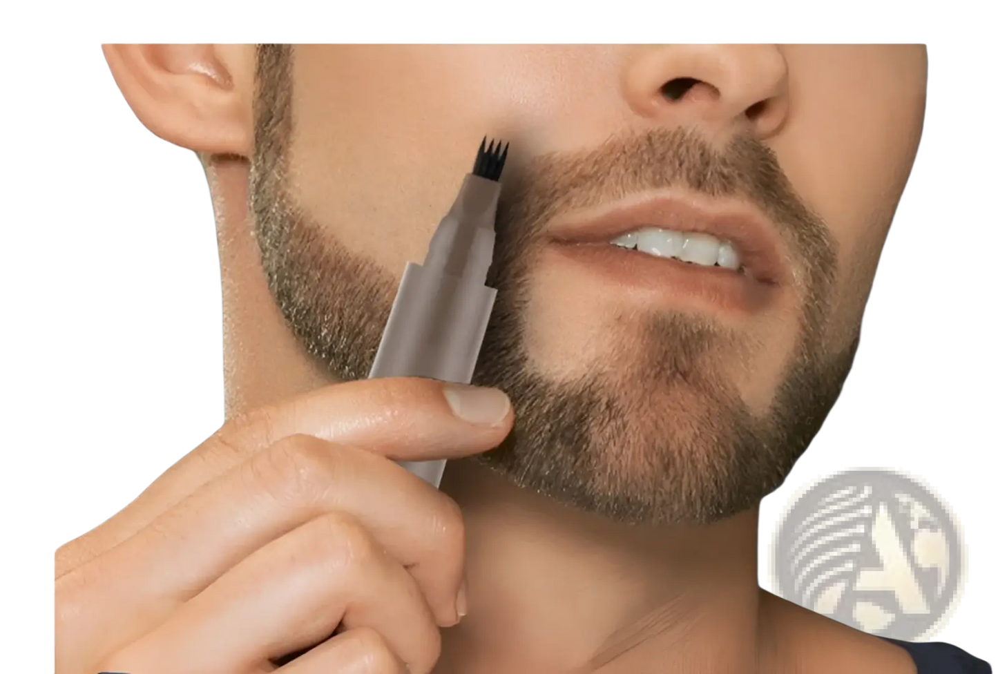 Beard Filler Pen Kit Waterproof Patchy Beard Pencil 4 Tip