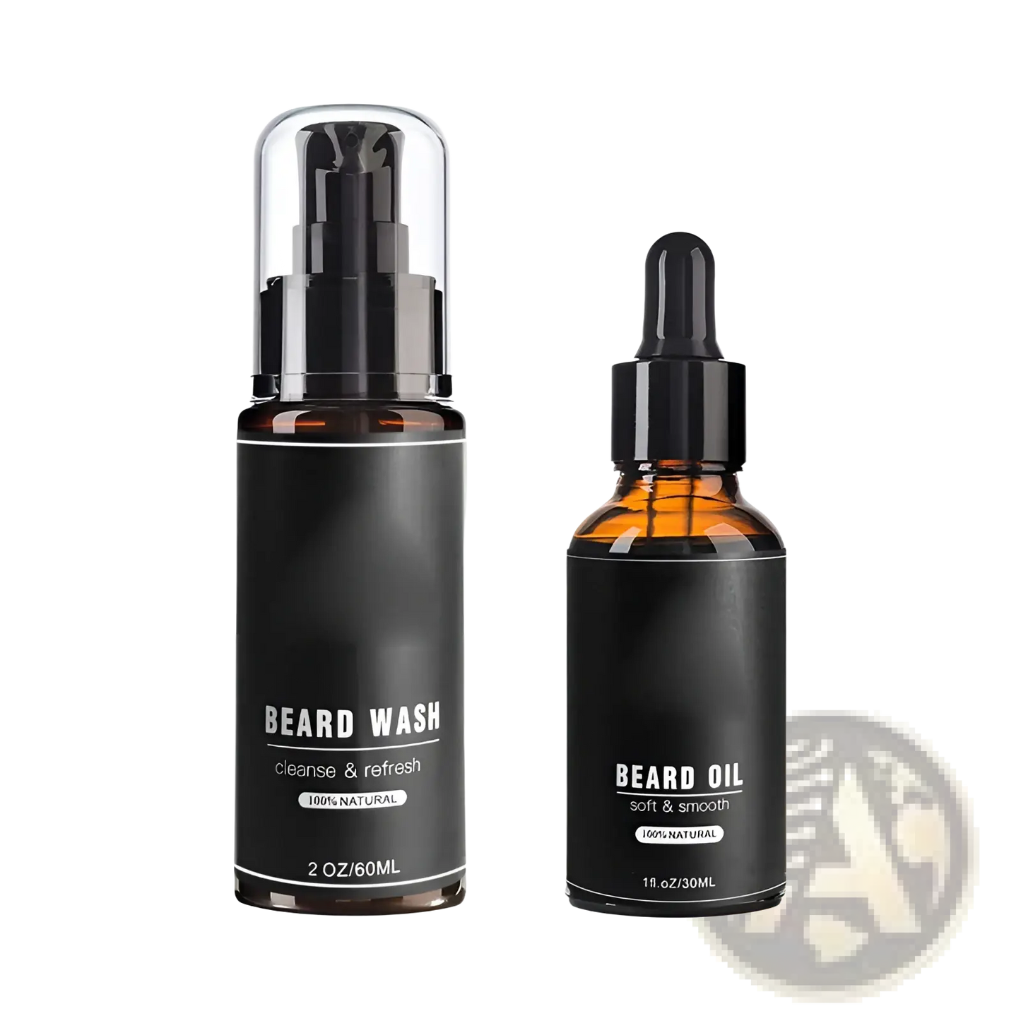 Beard Growth Kit with Derma Roller and Grooming Tools