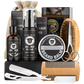 Beard Growth Kit with Derma Roller and Grooming Tools
