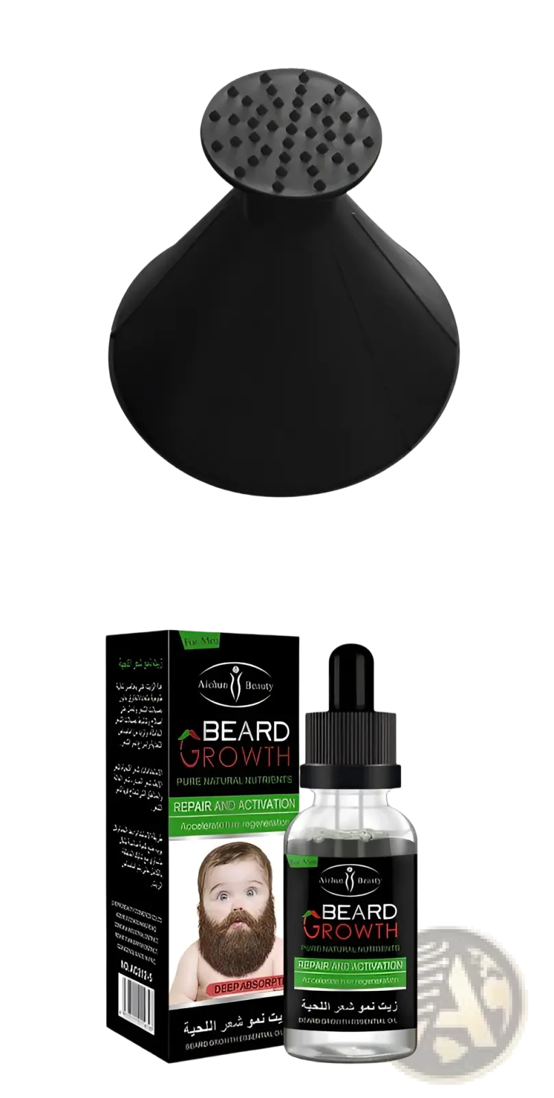 Beard Growth Oil for Natural Repair and Nourishing Care