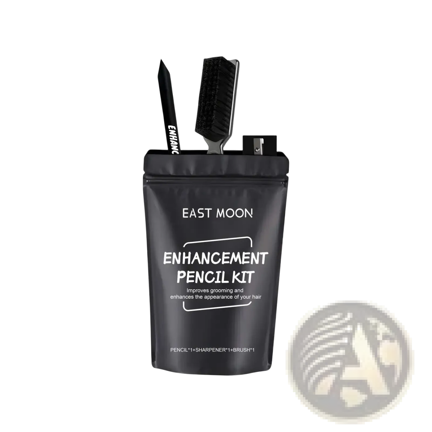Beard Pencil Enhancement Kit with Brush and Sharpener