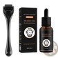 Beard Roller and Oil Set Microneedle Skin Care Kit