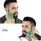 Beard Shaping Comb with Nose Guide and Step Cut Design