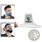Beard Shaping Comb with Nose Guide and Step Cut Design