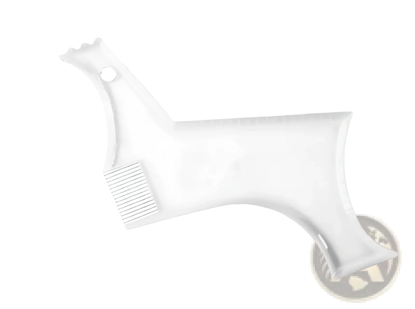 Beard Shaping Tool and Comb for Precise Trimming