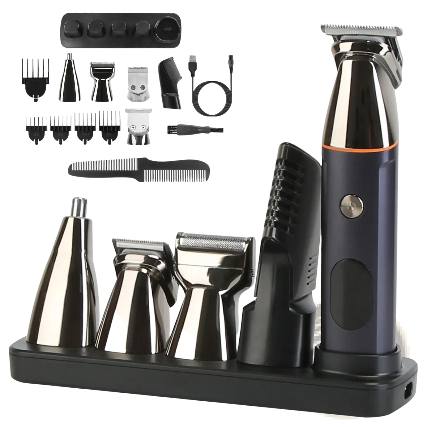 Beard Trimmer for Men 5 in 1 Ipx5 Waterproof Kit