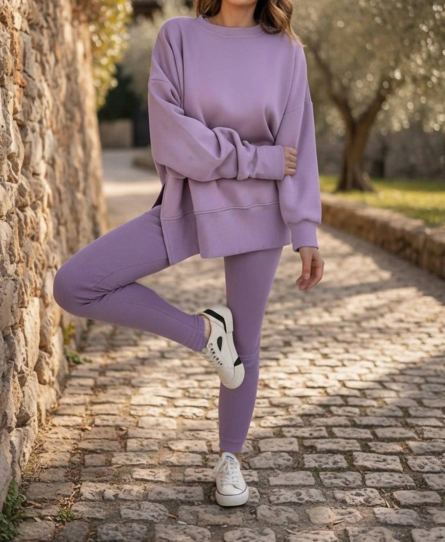 Aapparella - Naomi Sweatshirt And Leggings Set