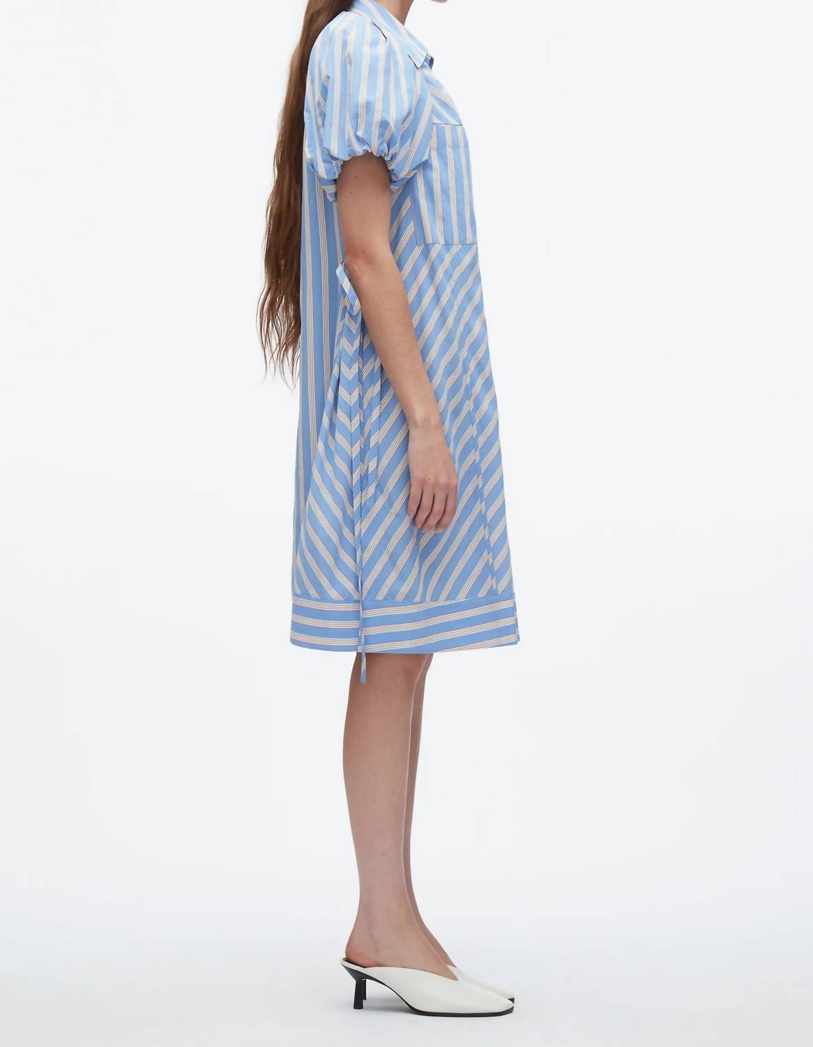 3.1 Phillip Lim - Puff Sleeve Short Shirt Dress