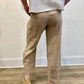 Milio Milano - Pleated Linen Straight Leg Pants