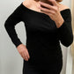 Bobi - Off The Shoulder Long Sleeve Top