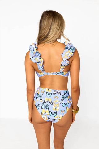 Buddylove - Cheek Bikini Bottom With Wrap Skirt Set