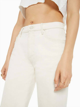 Mother - Mid Rise Maven Ankle Fray Jeans